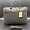 La Moda Unisex Hakiki Deri Evrak Çantası Laptop Bölmeli 16 '' inç 