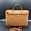 La Moda Unisex Hakiki Deri Evrak Çantası Laptop Bölmeli 16 '' inç 