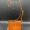 Gön Çapraz Askılı Hakiki Deri Kadın Çantası