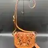Gön Çapraz Askılı Hakiki Deri Kadın Çantası