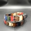3.5 cm El Yapımı Örgülü Deri Spor Kemer Unisex Mix